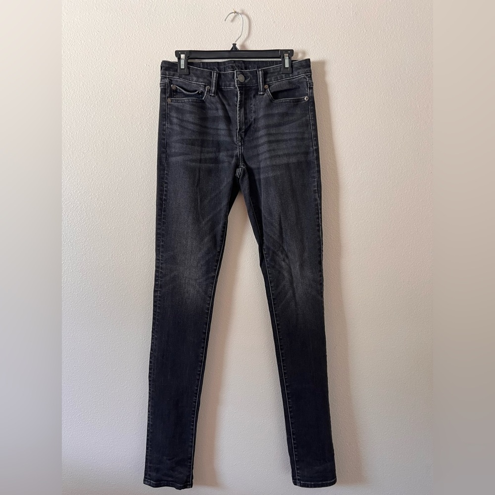 American Eagle Stacked Skinny Jeans in Black